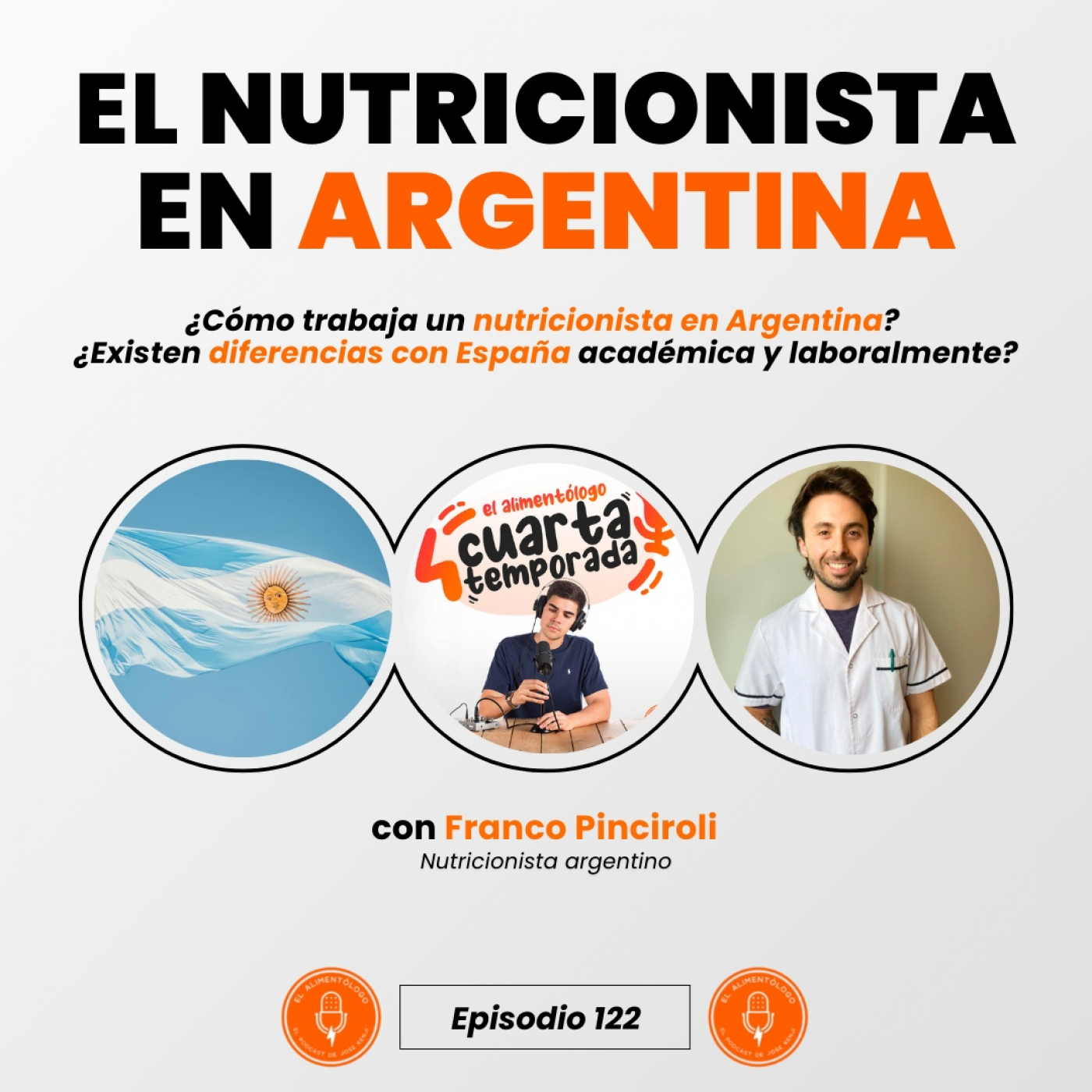 122. El Nutricionista en Argentina  y Diferencias con España