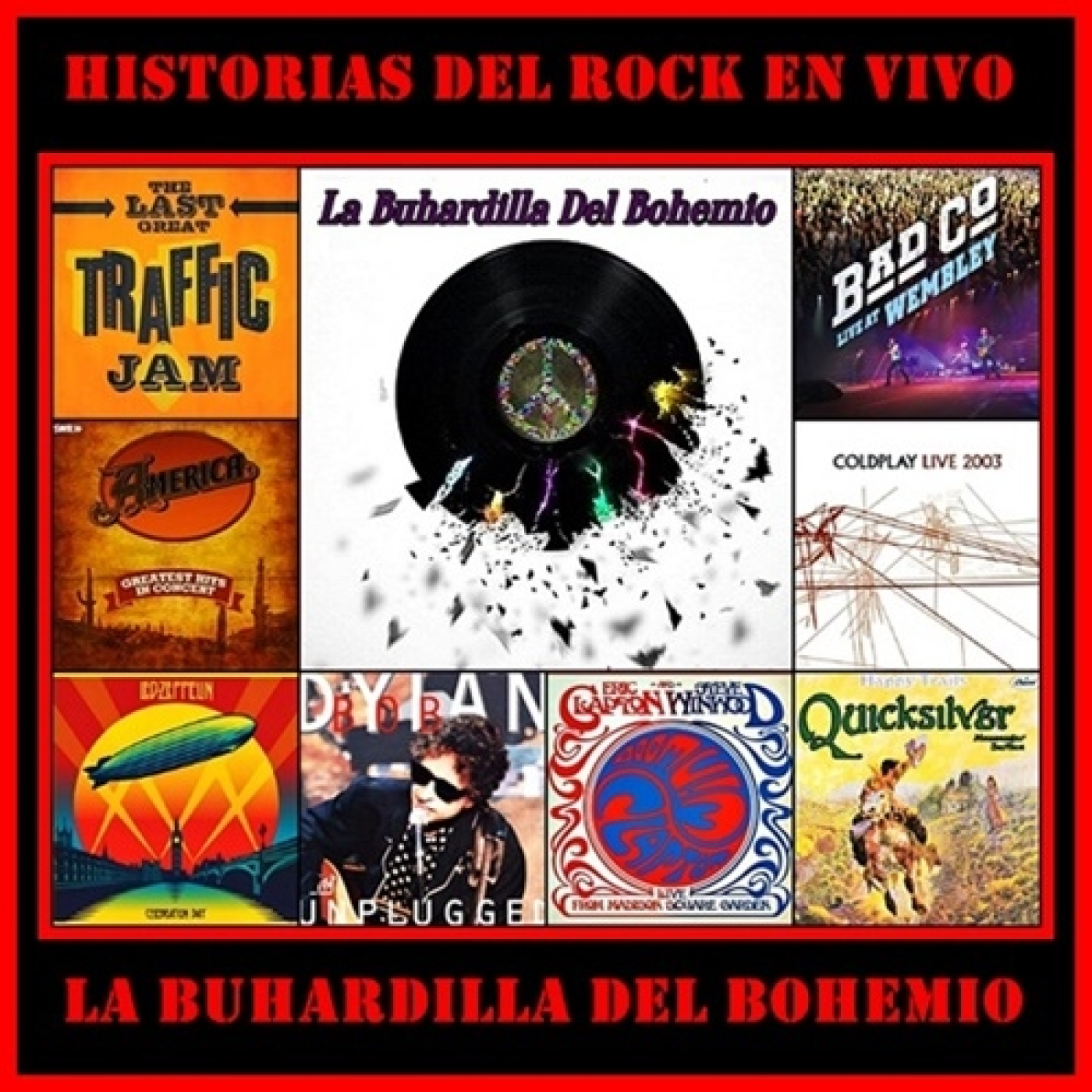 Traffic, Eric Clapton & Steve Winwood, Coldplay y mas en HDREV — La Buhardilla Del Bohemio cover