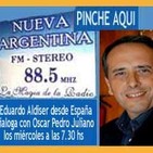 Enrique Migliarini con Eduardo Aldiser y Oscar Pedro Juliano -14-07-16 Radio Nueva Argentina FM 88.5 - Ituzaingó