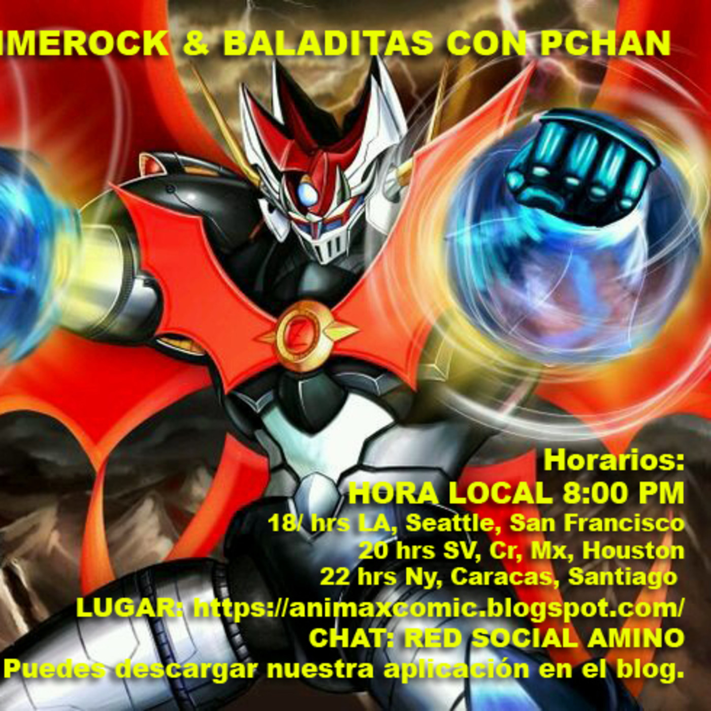 Animerock & Baladitas con Pchan 19 de agosto del 2019 episode artwork