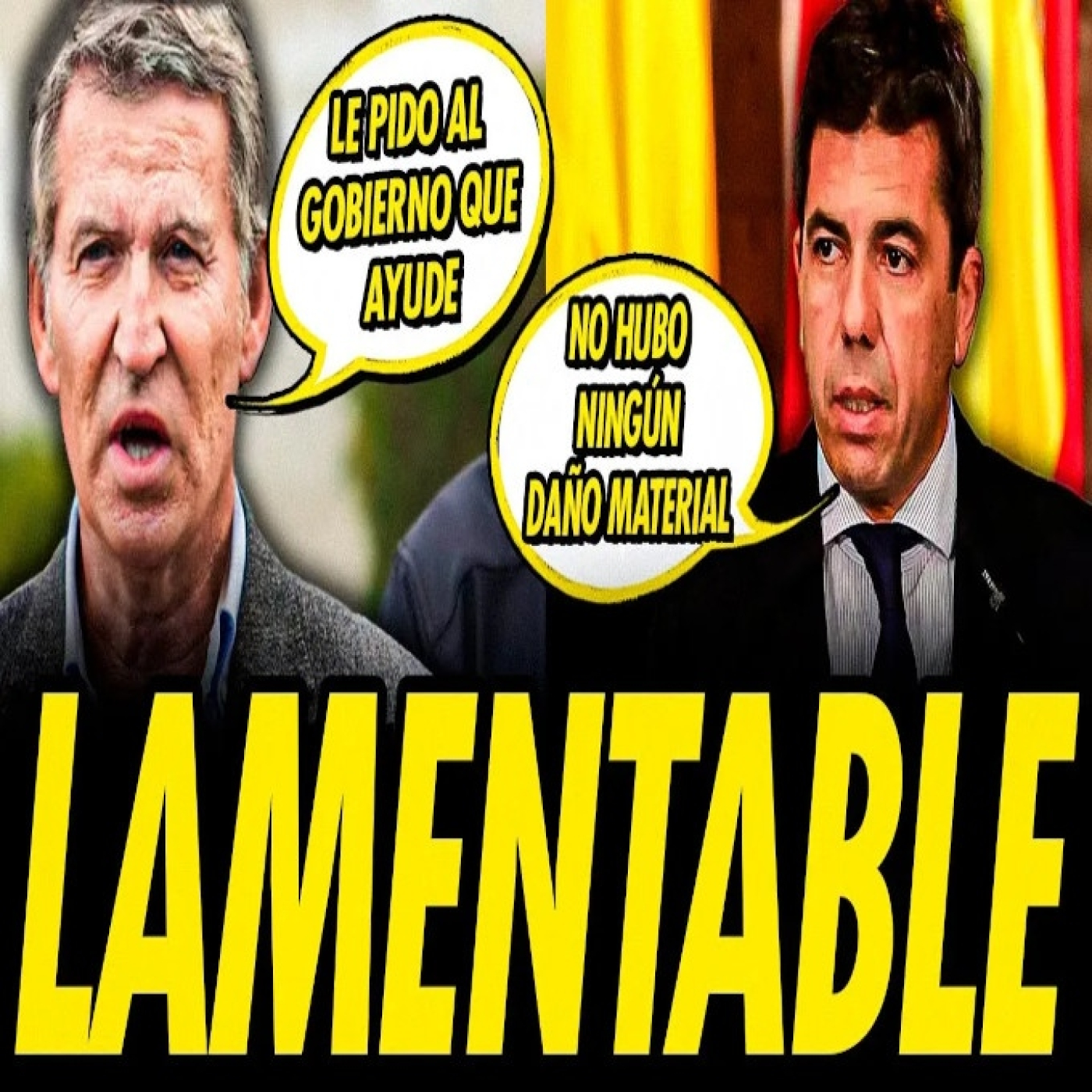 La desastrosa gestión y la cero empatía de feijóo ante la tragedia en valencia