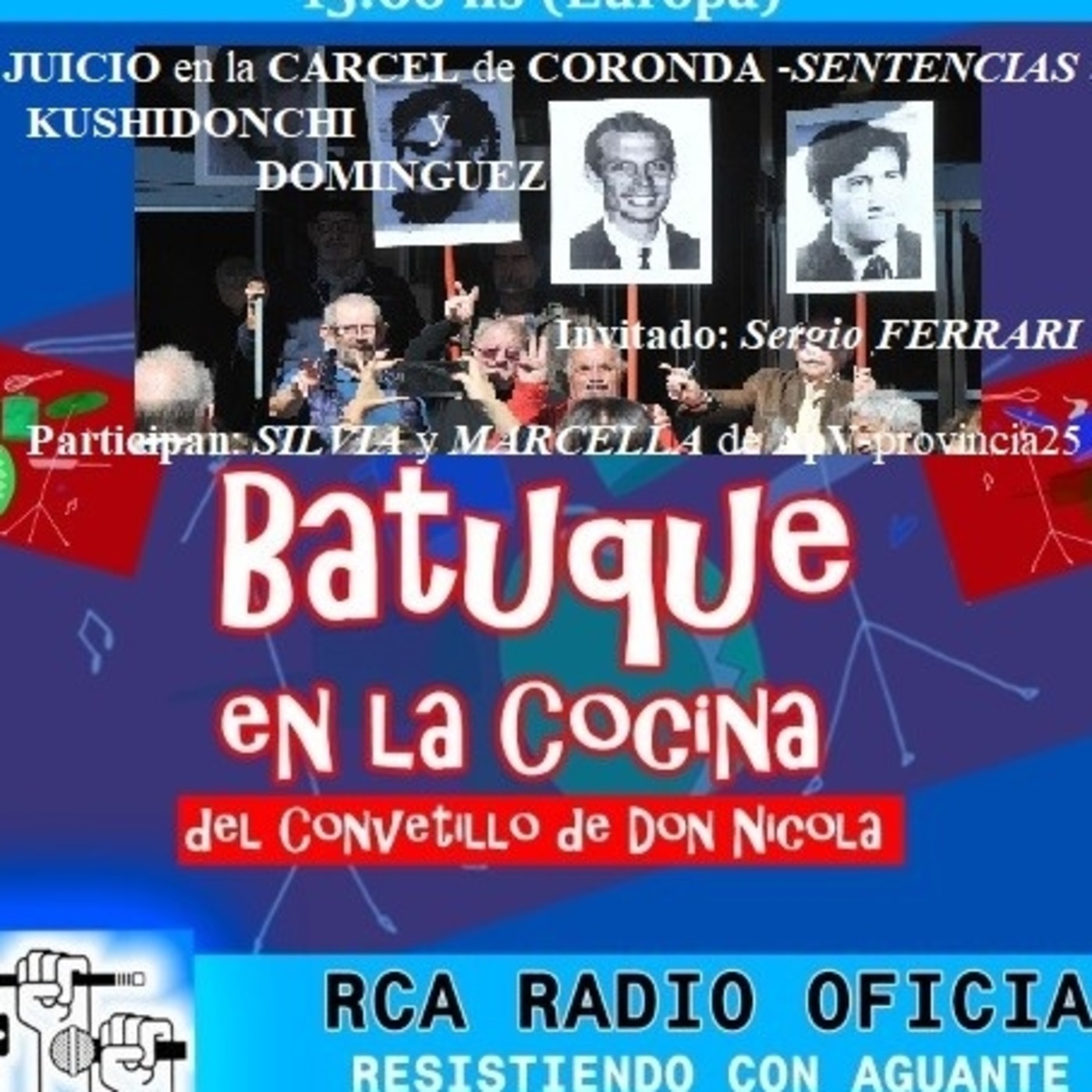 BATUQUE en la COCINA...con SERGIO FERRARI
