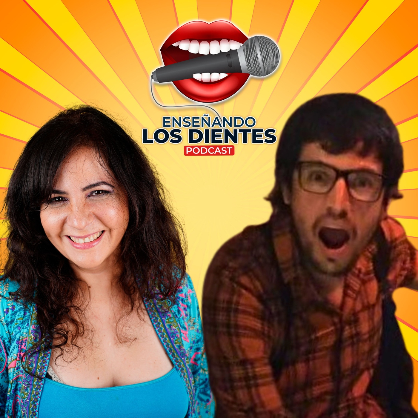 Enseñando los dientes