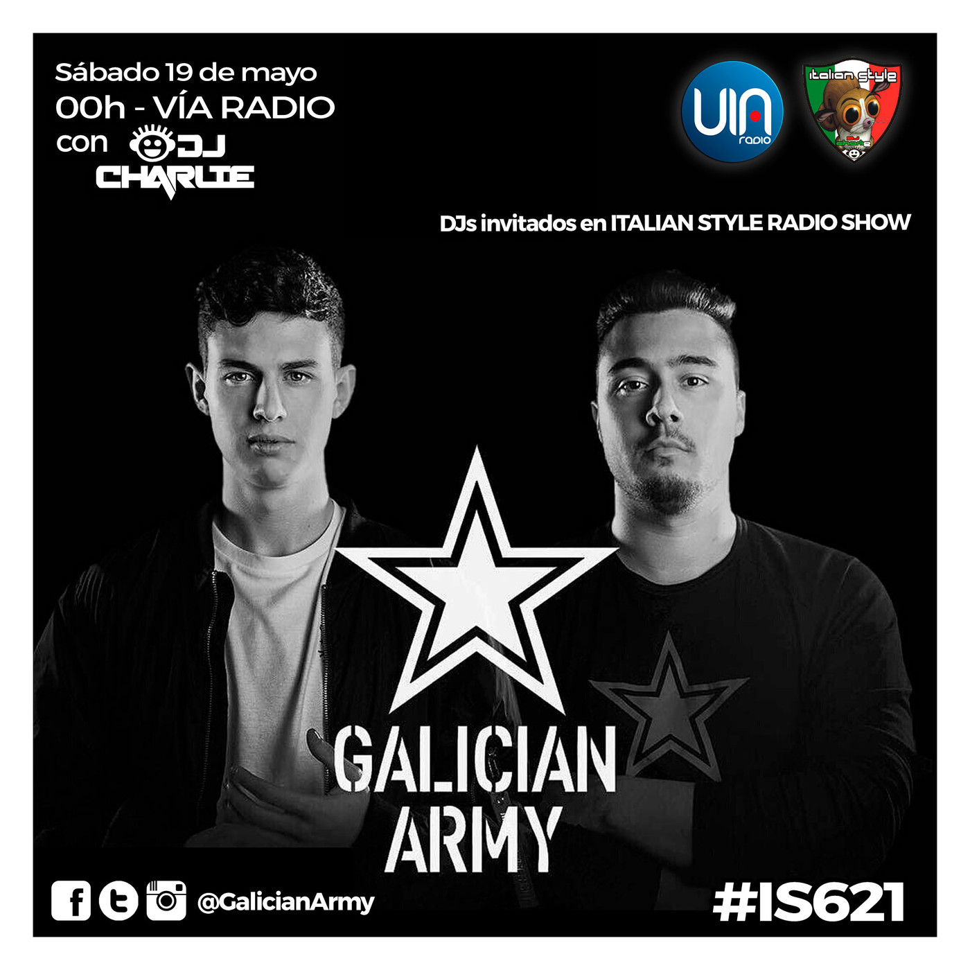 Italian style radio show 621 19/05/2018 PARTE 1 episode artwork