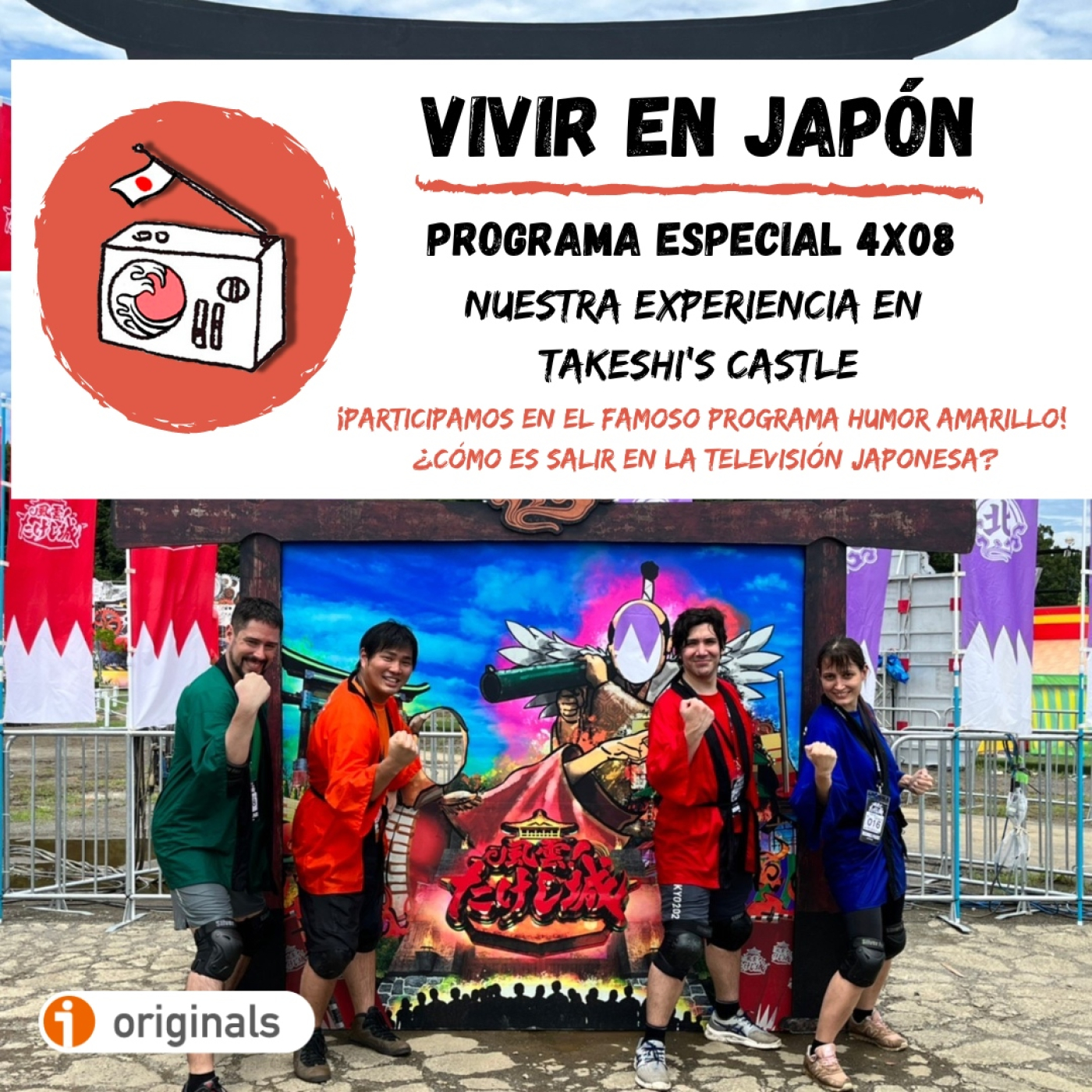 Vivir en Japon 4x08 - ¡Nuestra experiencia en Takeshi's Castle (HUMOR AMARILLO)!