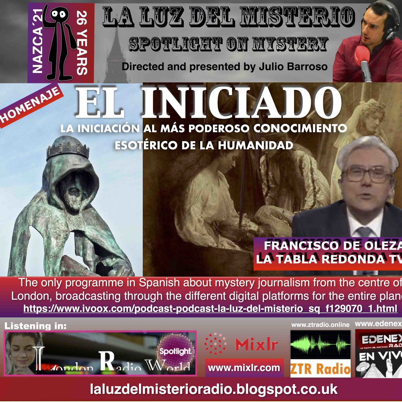 El Iniciado- Homenaje a Francisco de Oleza (La Tabla Redonda TVE)
