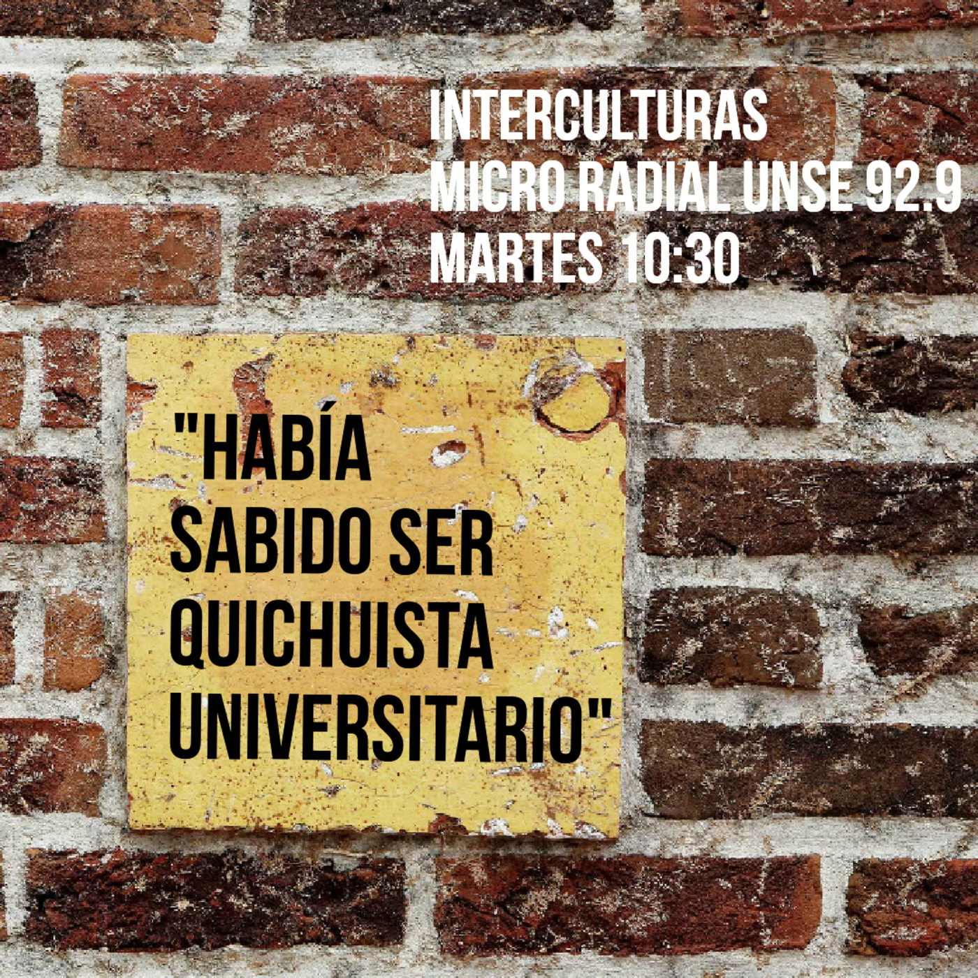 INTERCULTURAS-Micro Radio UNSE 92.9
