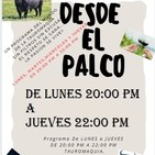 DESDE EL PALCO con CARLOS DE MENDOZA, en RADIOCOMPLICES.COM con FERNANDO RODRIGUEZ, Programa 18/05/2020