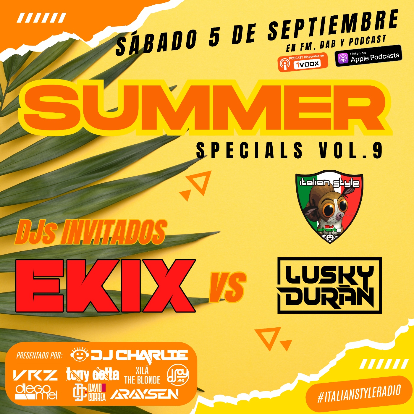 ITALIAN STYLE radio show 1002 05-09-2025 episode artwork