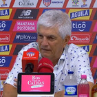 Rueda de prensa junior vs santa fe julio comesaÑa