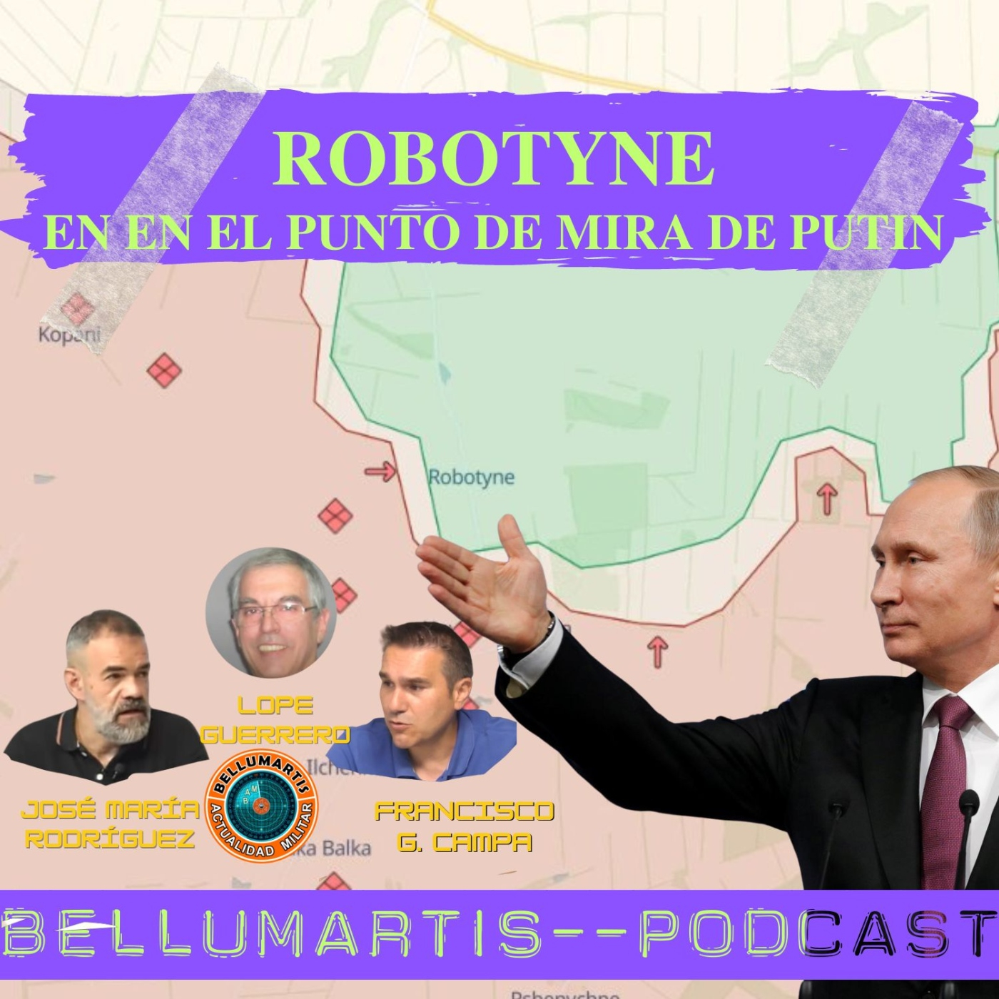 ROBOTYNE EN EN EL PUNTO DE MIRA DE PUTIN. ¿Occidente despierta?¿llegará la ayuda a tiempo? 28/2/2024