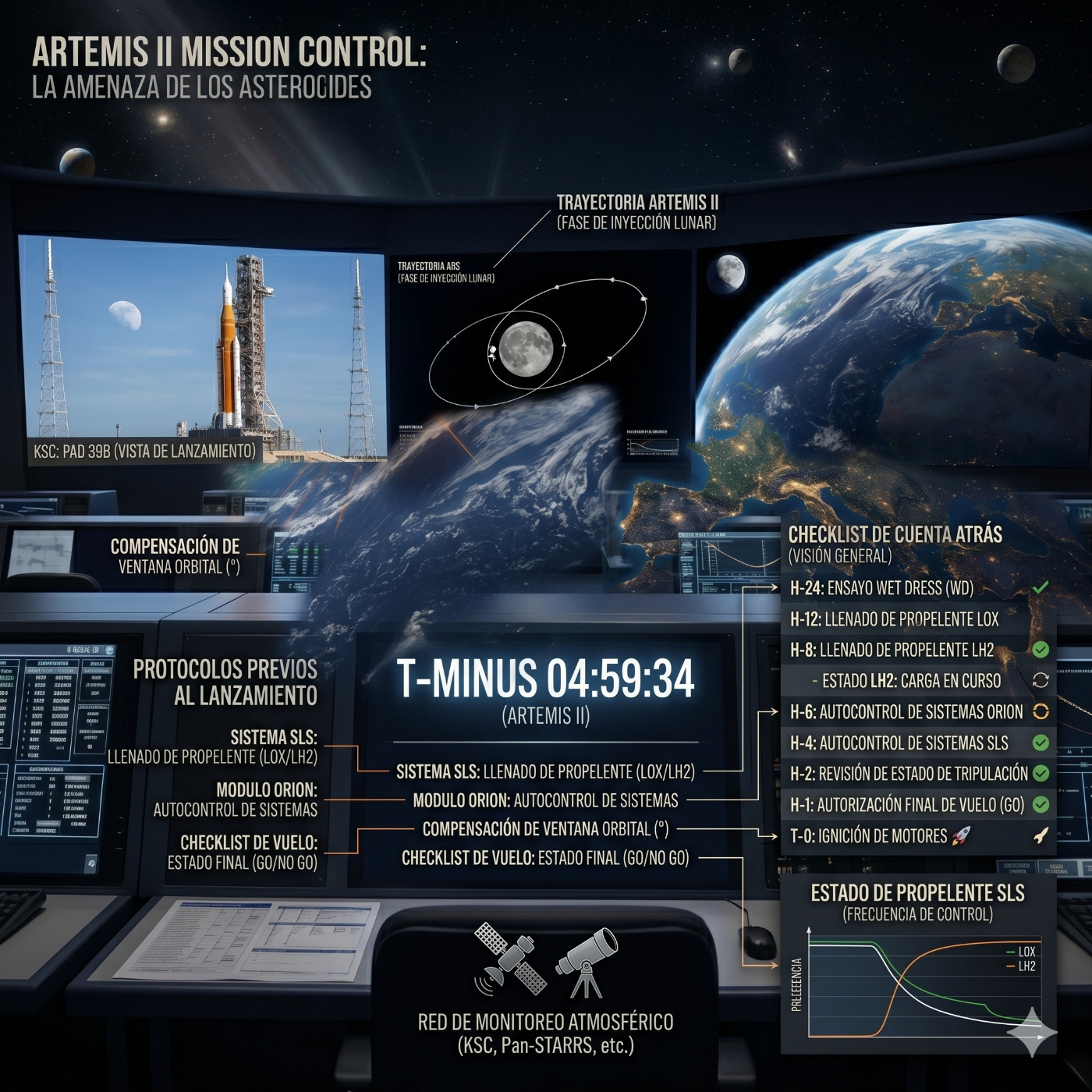 1933 - La Saga Artemis II: La Cuenta Atrás para el despertar del gigante SLS El blindaje operativo previo al lanzamiento