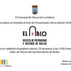 Antonio José presentación revista Arco.