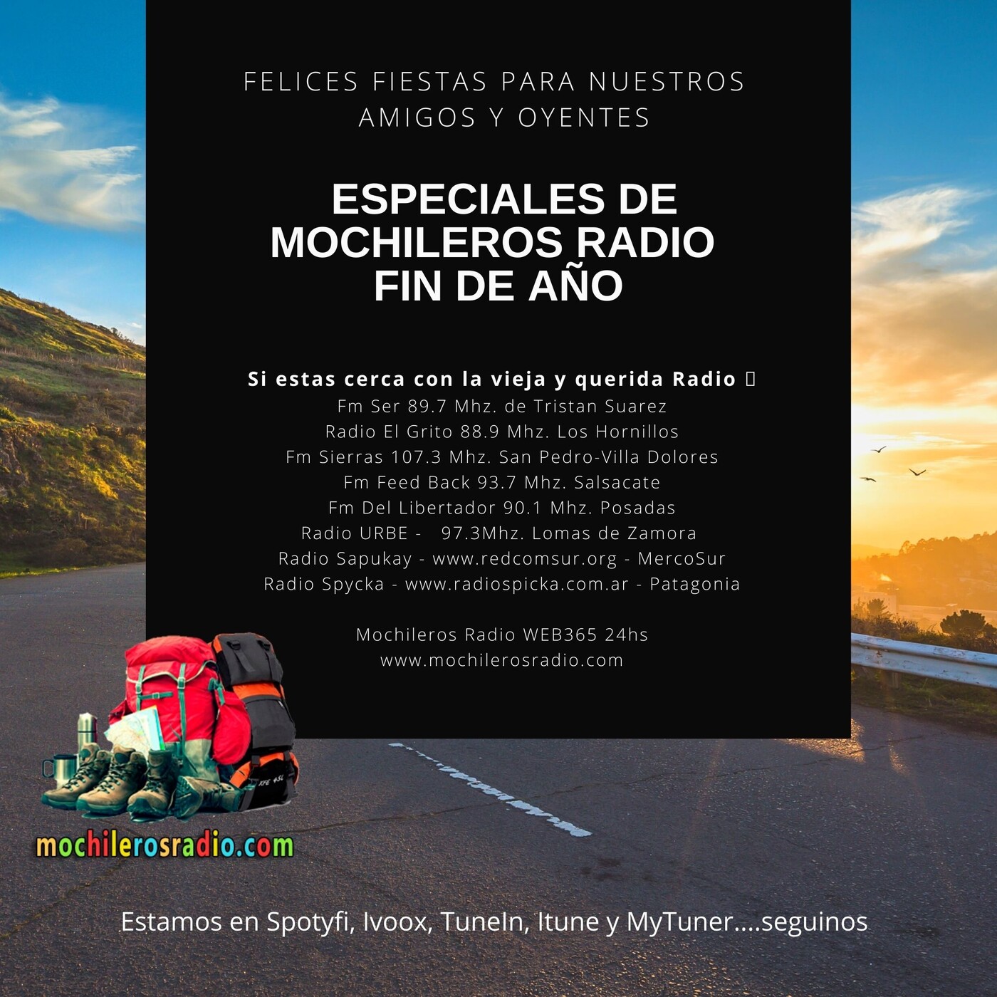 Mochileros 231 - Especial Fin de Año- 25 de Diciembre de 2020 episode artwork