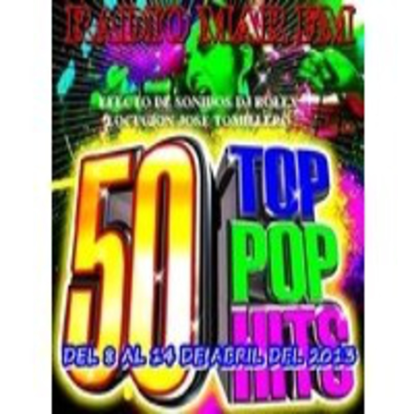 TOP 50 RADIO MAR FM 95.4 LA LINEA DEL 8 DE ABRIL AL 14 DE ABRIL-2013 episode artwork
