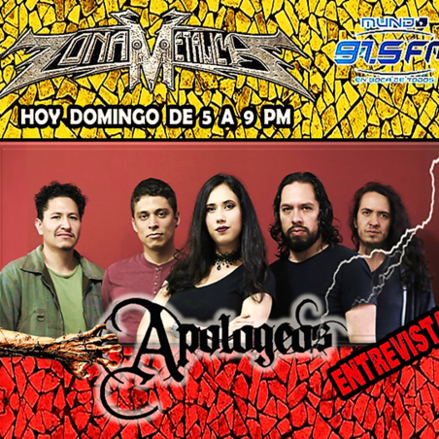 ZONA METÁLICA ENTREVISTA A APOLOGEOS 18-julio-2021 episode artwork