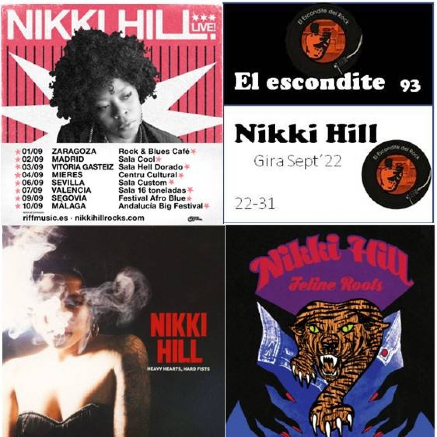 22-31 Nikki Hill. Gira española Sept/22 episode artwork