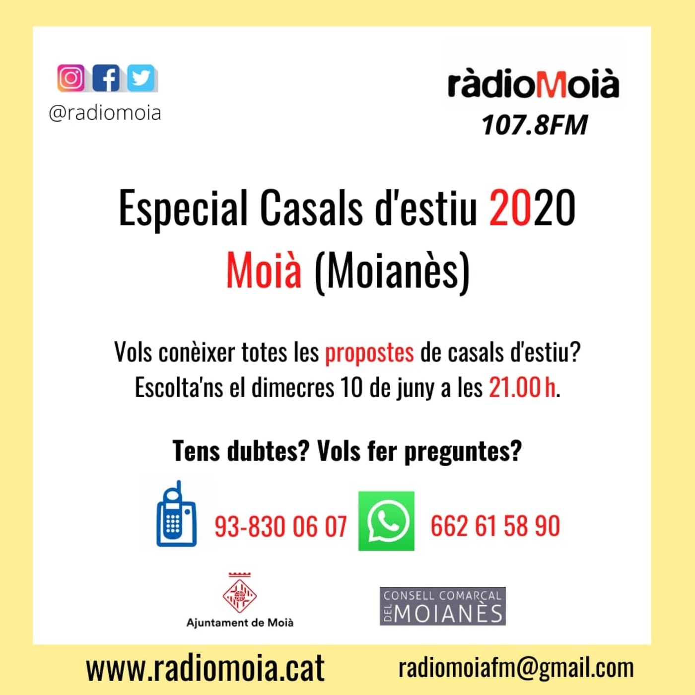 Ajuntament de Moià
