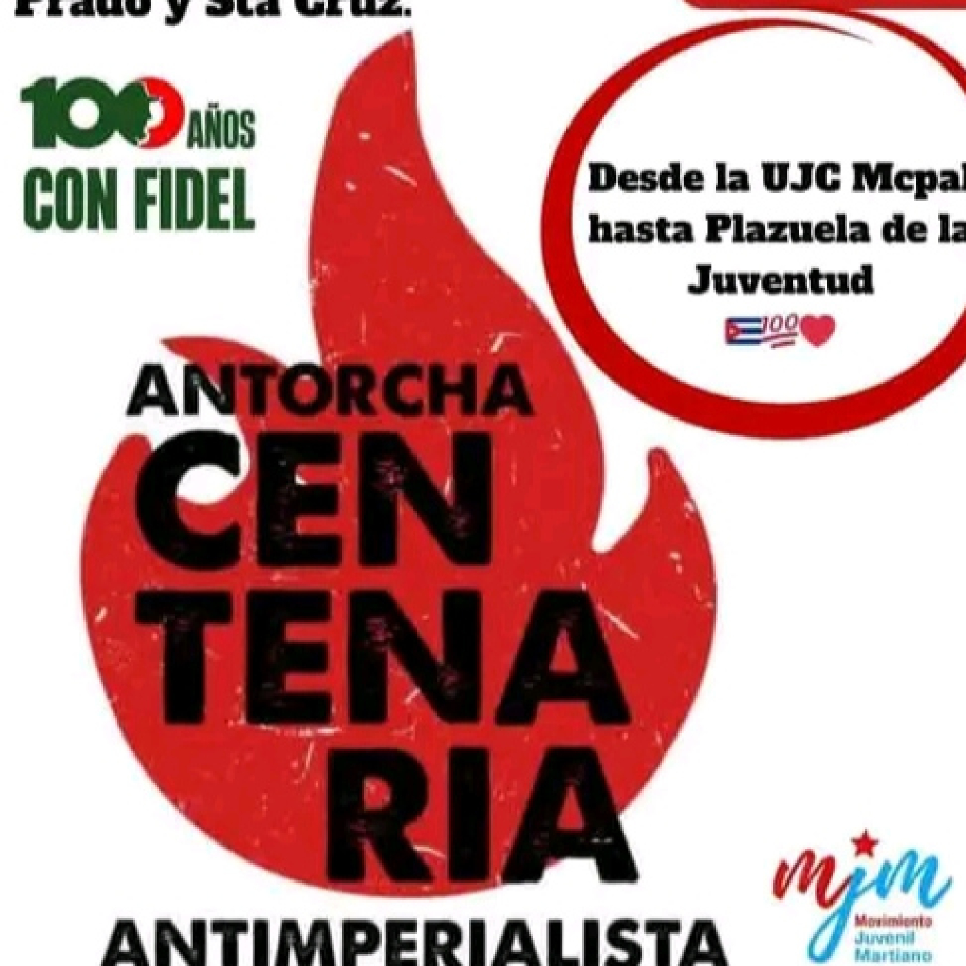 La ciudad de Cienfuegos será escenario de la tradicional Marcha de las Antorchas