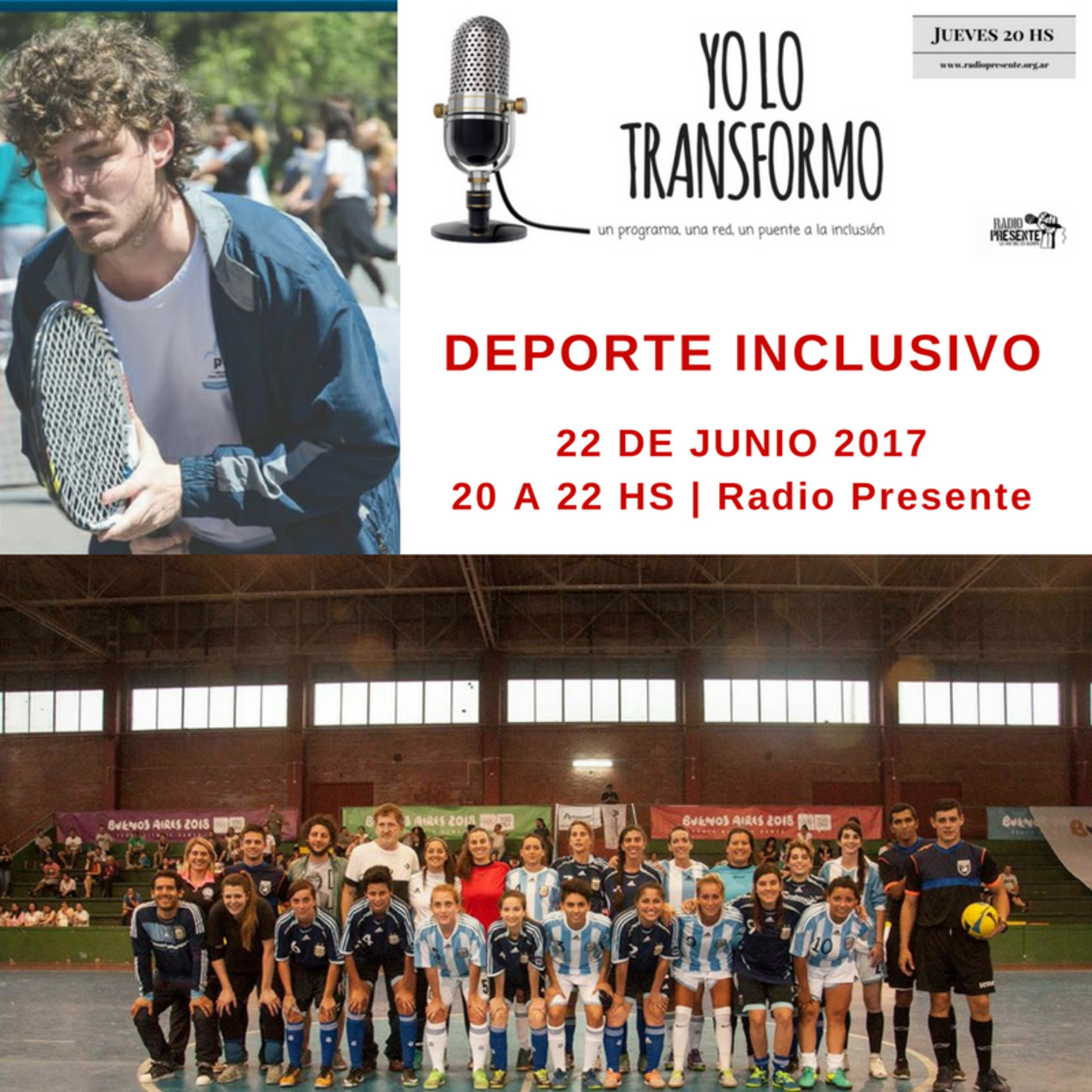 Programa YO LO TRANSFORMO del 22 de junio de 2017. episode artwork
