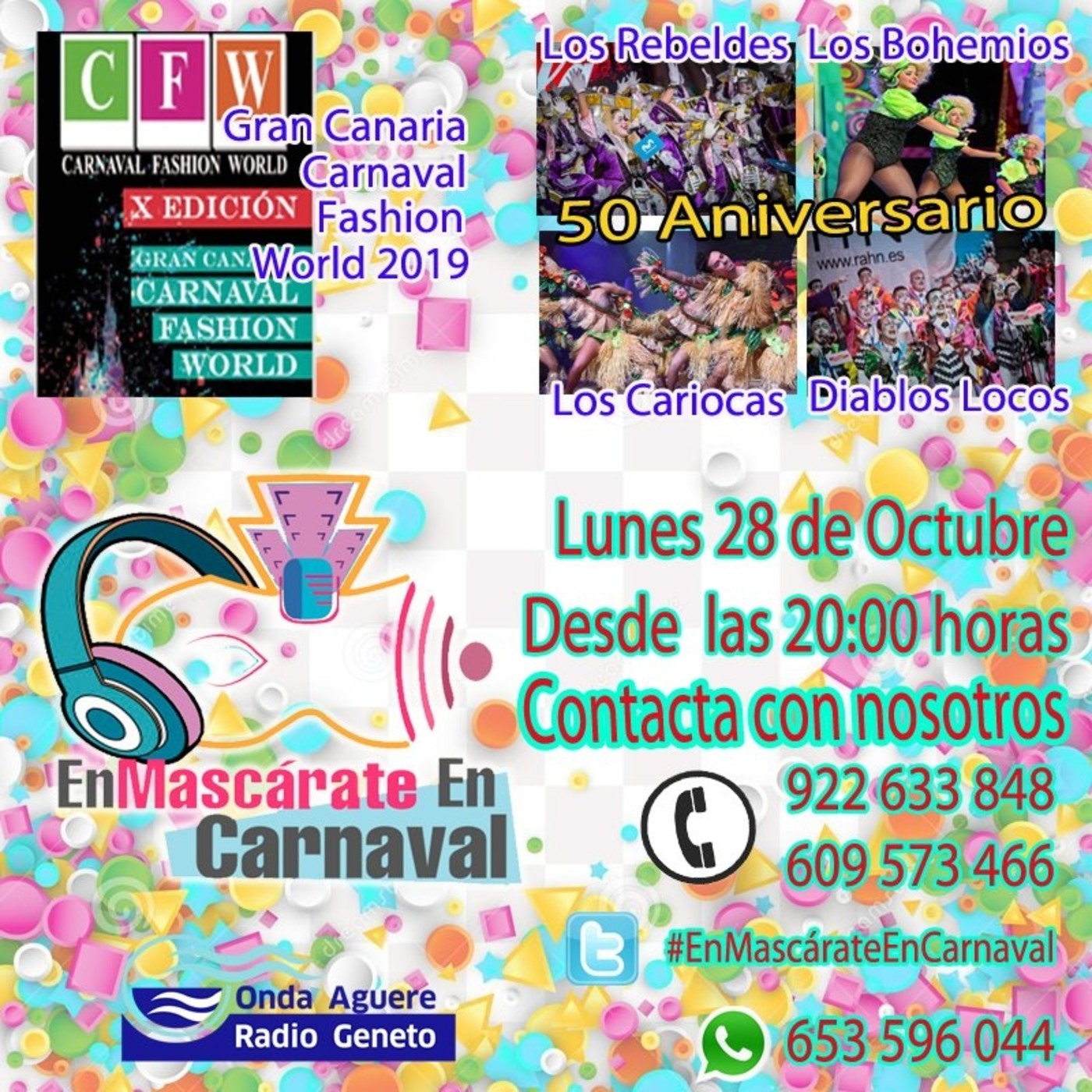 Enmascárate en Carnaval