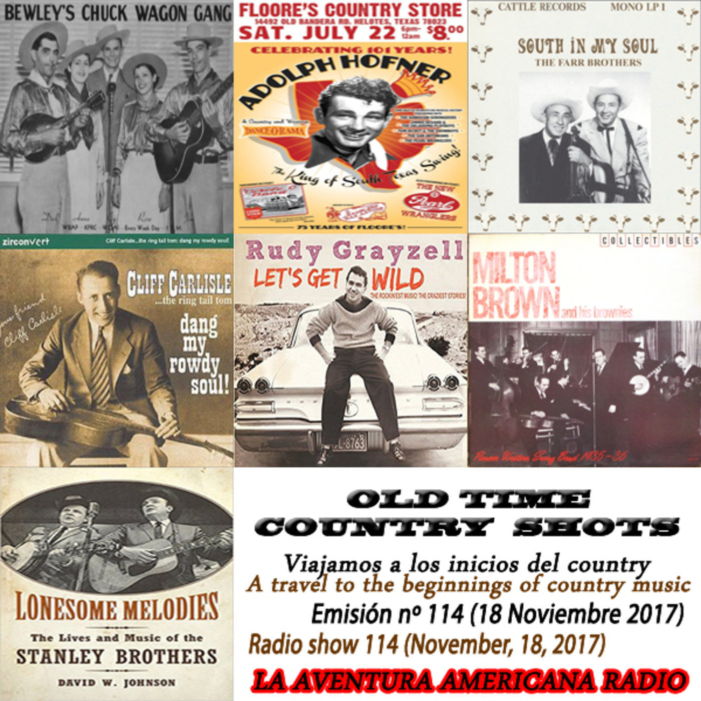 114- Old Time Country Shots (18 Noviembre 2017)