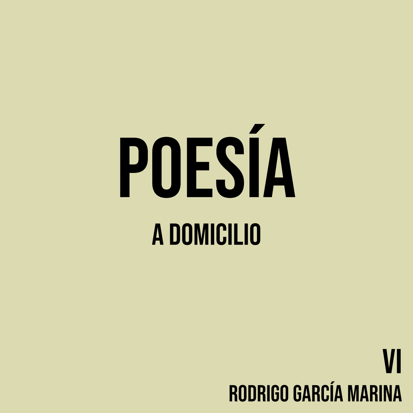Poesía a domicilio