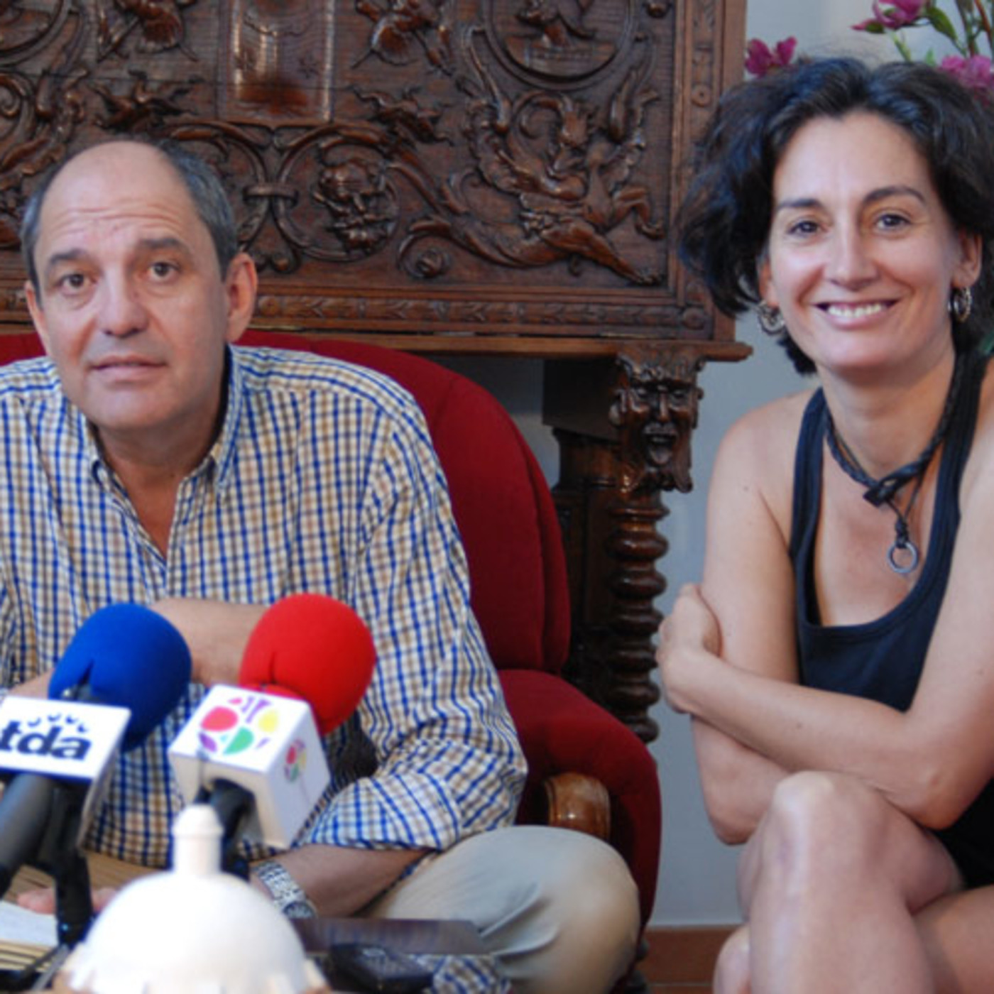 Entrevistas y ruedas de prensa