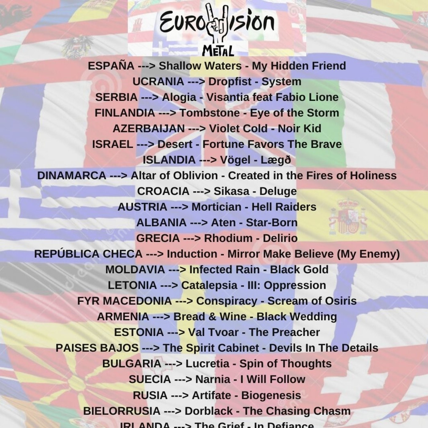 Eurovisión del Metal 2020 episode artwork