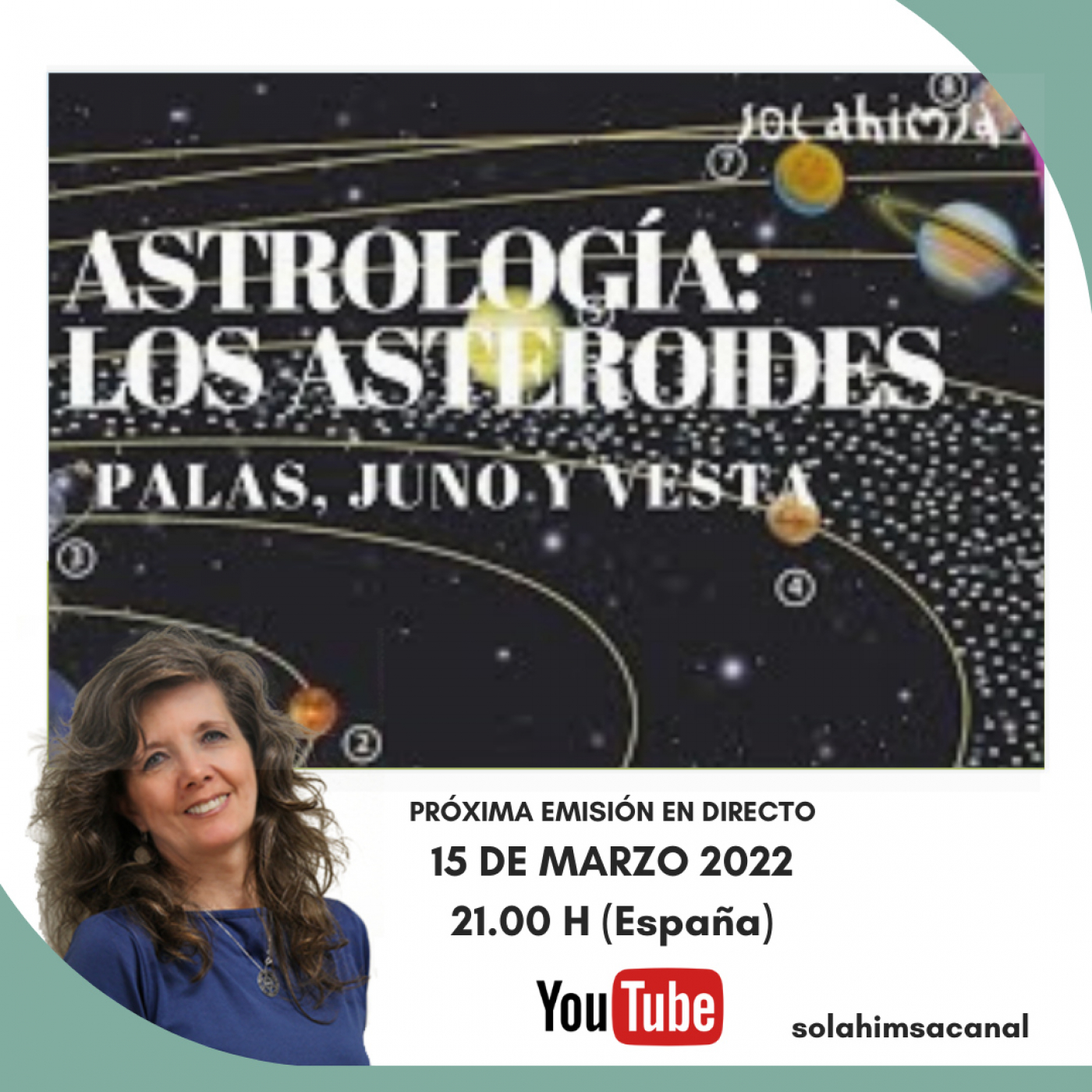 ASTROLOGÍA: LOS ASTEROIDES PALAS, JUNO Y VESTA episode artwork