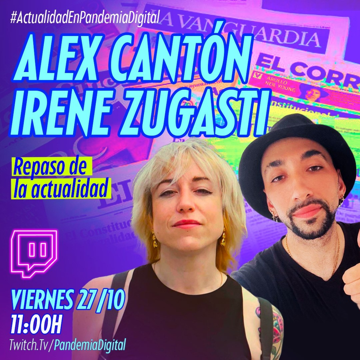 #Contraprograma con Irene Zugasti y Àlex Cantón