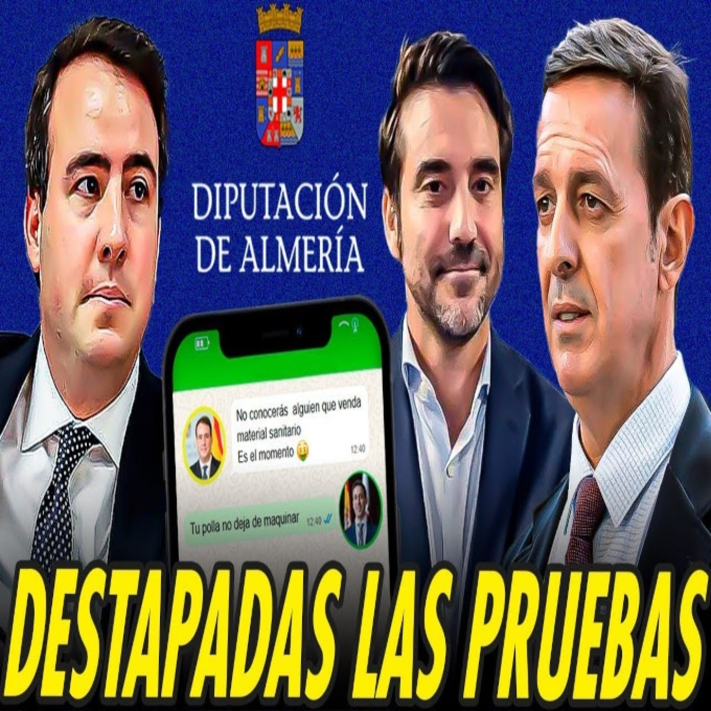 MENSAJES ESCANDALOSOS DE LA CORRUPCIÓN DE LA DIPUTACIÓN DE ALMERÍA