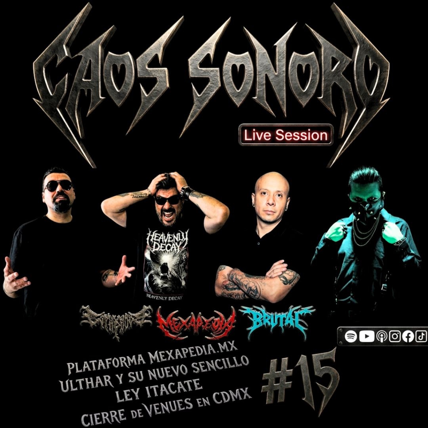   LIVE Caos Sonoro | Episodio 15 | Abril 2, 2026   episode artwork