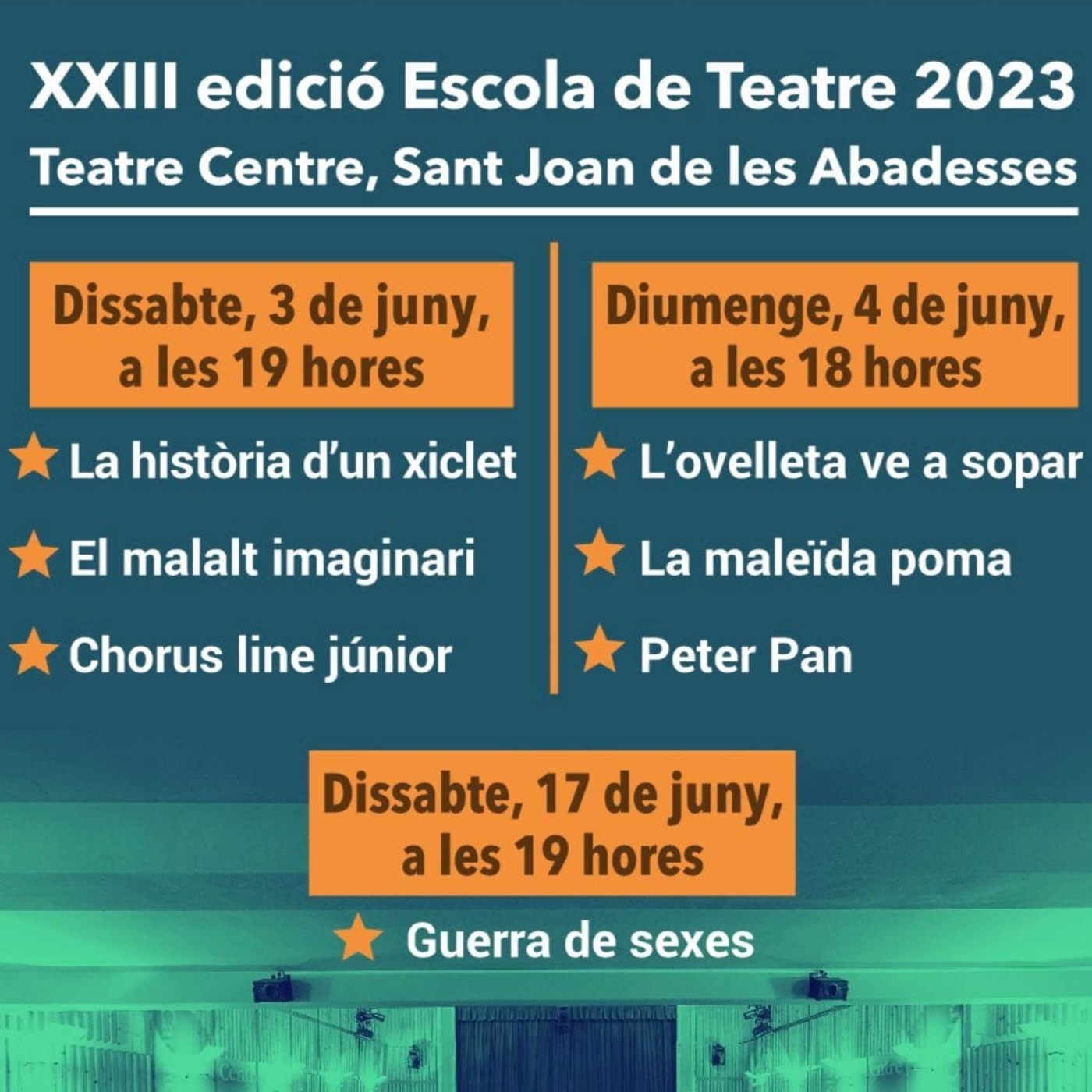 El SAT celebra 23 anys d'Escola de Teatre amb les obres de final de curs episode artwork