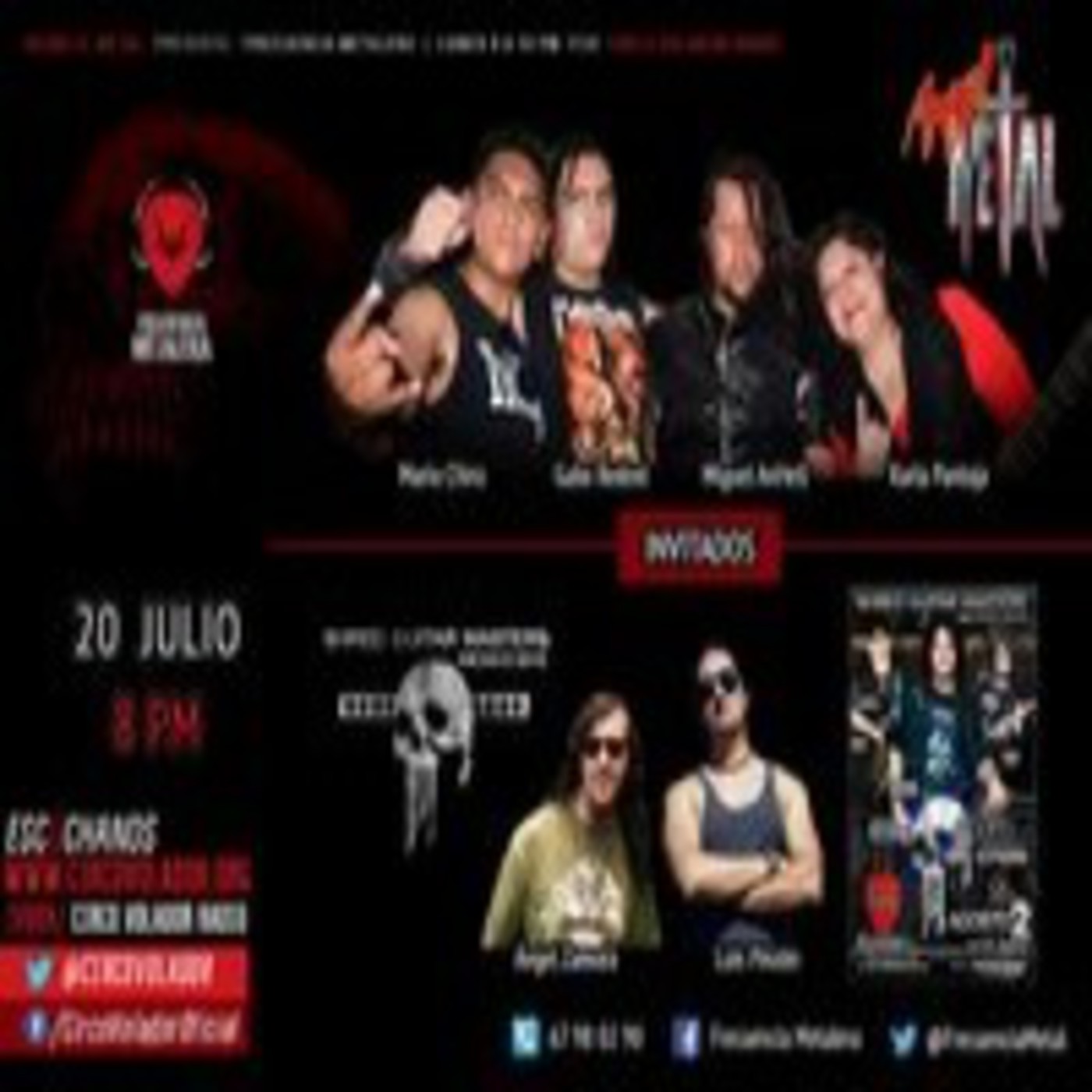 Frecuencia Metalera | 028 > Shred Guitar Masters México y Angel de Metal episode artwork