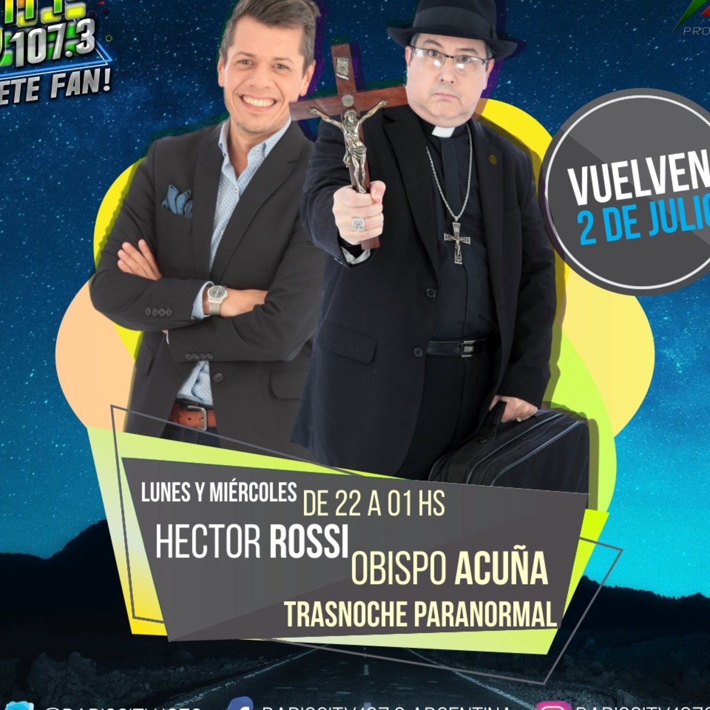 #LaNocheNait #TrasnocheParanormal Temporada 2018 Emitido Lunes 23-07-2018 episode artwork