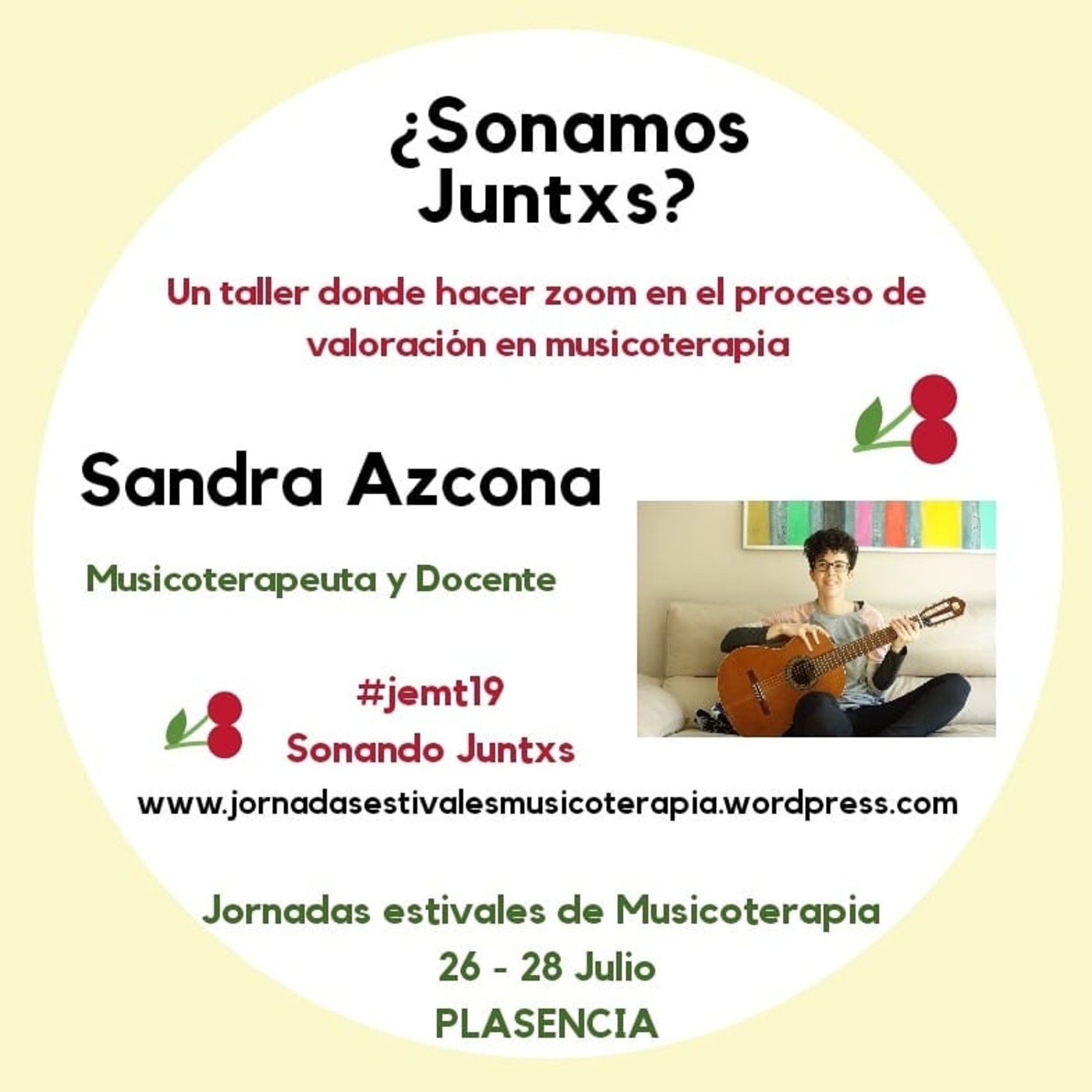 Jornadas Estivales de Musicoterapia 2019 JEMT