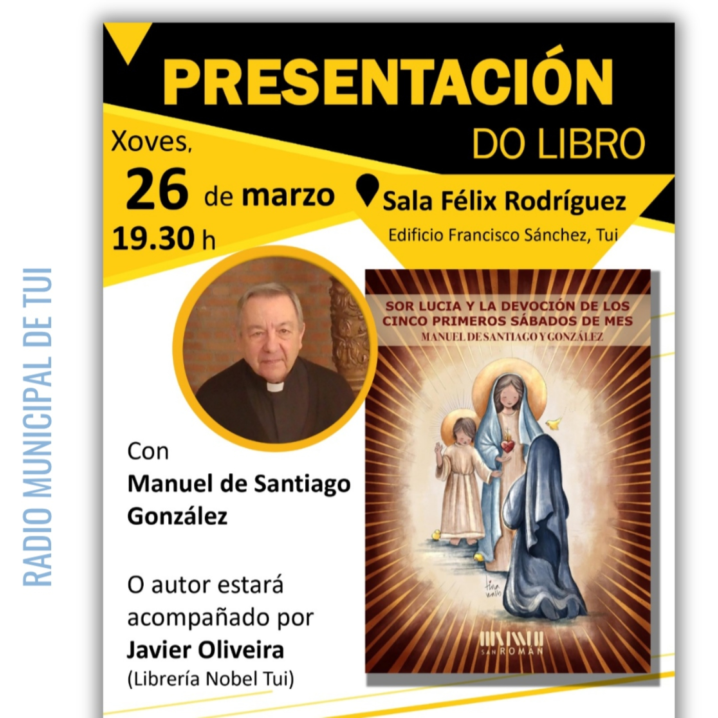 Ent. Manuel de Santiago | Presentación do libro “Sor Lucía e a devoción dos cinco primeiros sábados de mes” episode artwork
