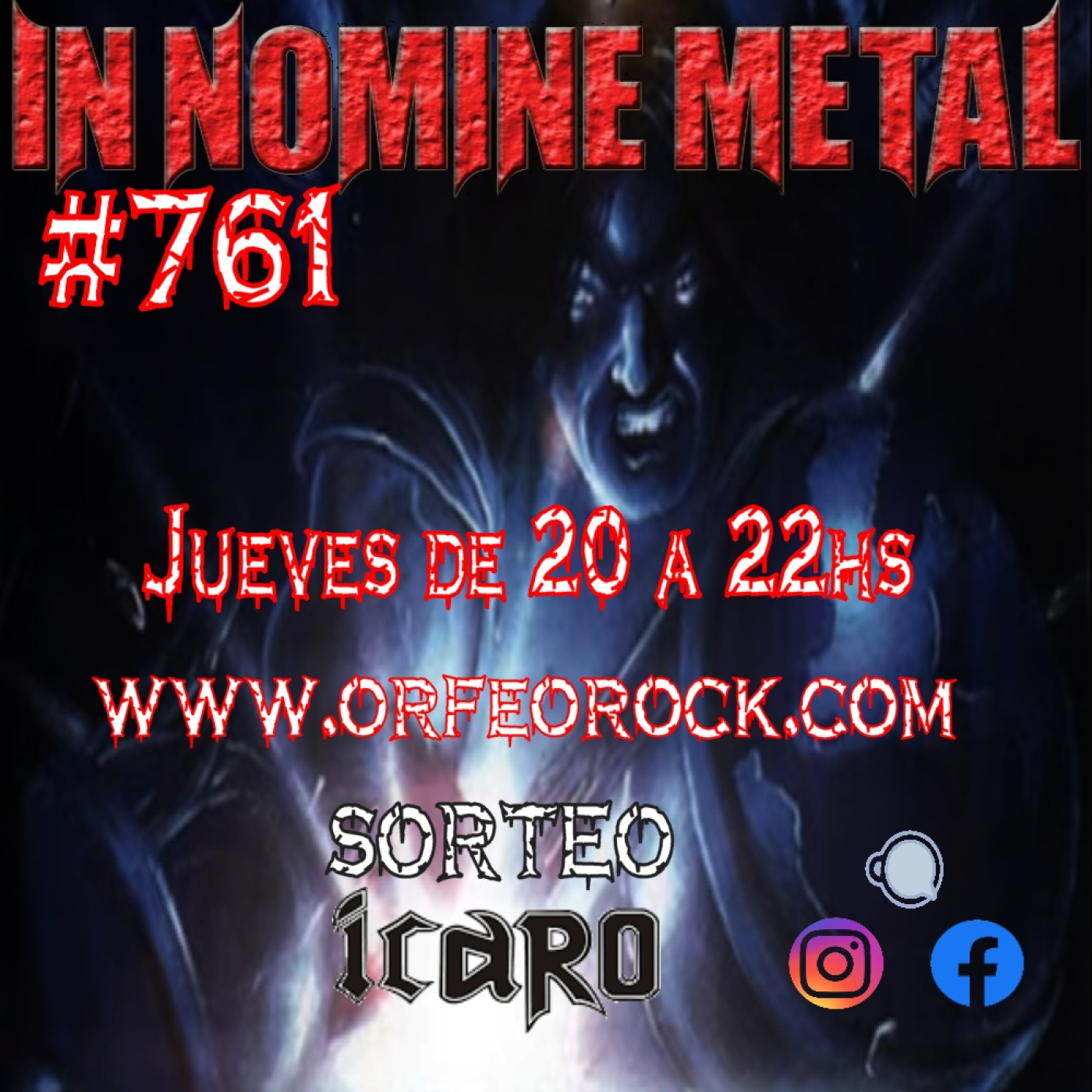 In Nomine Metal 761 - 18-09-2025 Sorteos Ícaro y Newken episode artwork