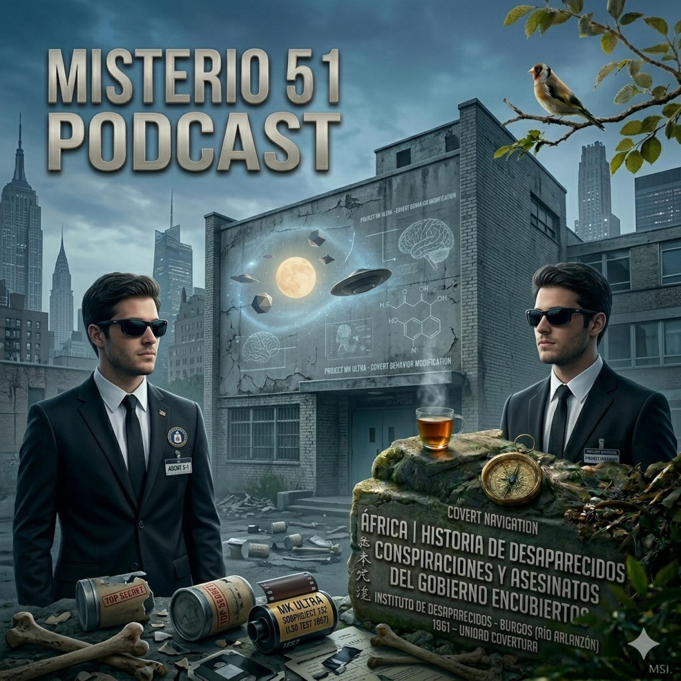 M51 Los Elegidos, Historia, Servicios Secretos, Ciencia y Realidades Contaminadas.