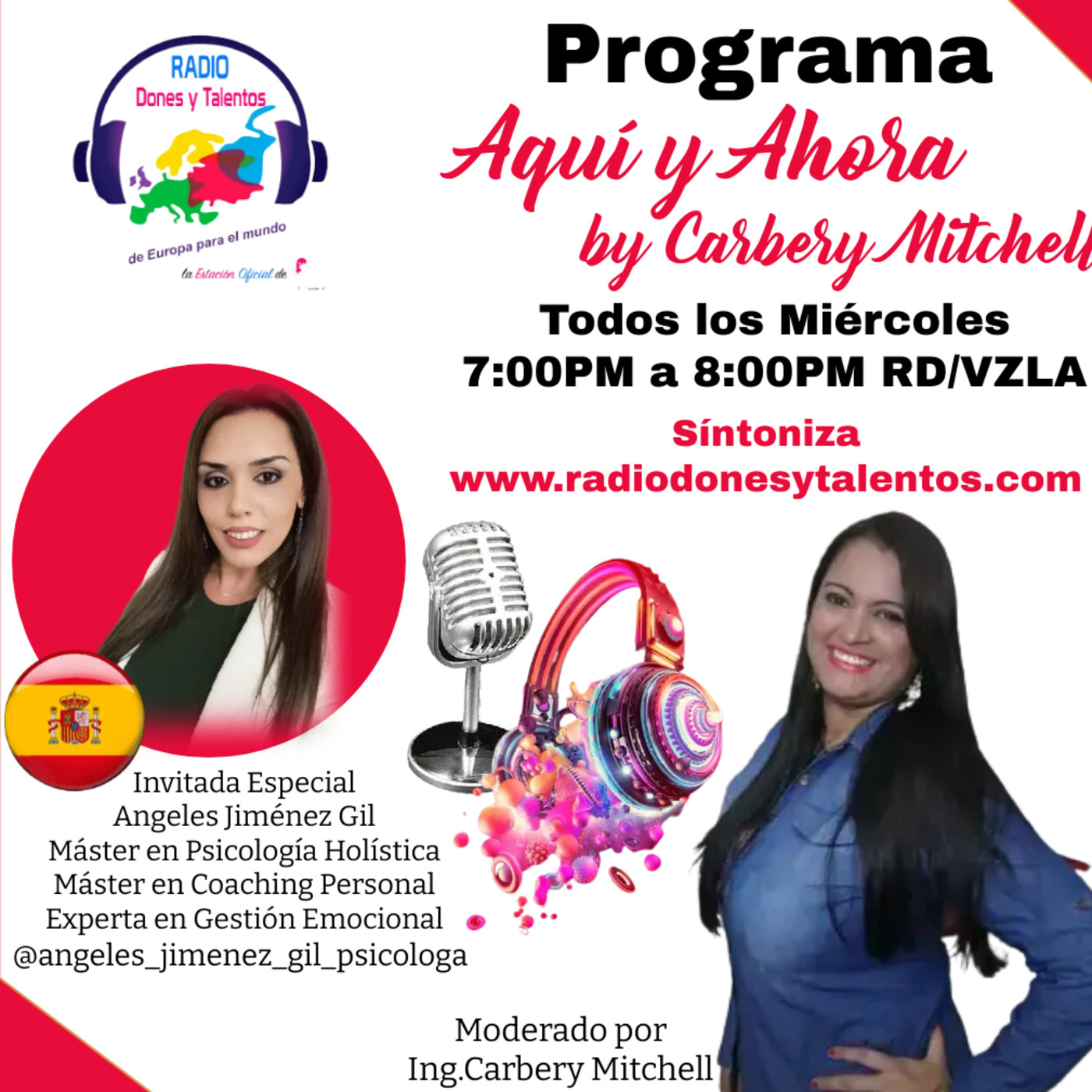Aquí y Ahora con Carbery Mitchell