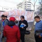 Entrevista con vecinos de Villa La Maternidad luego del corte de calle. Latiendo Matrias