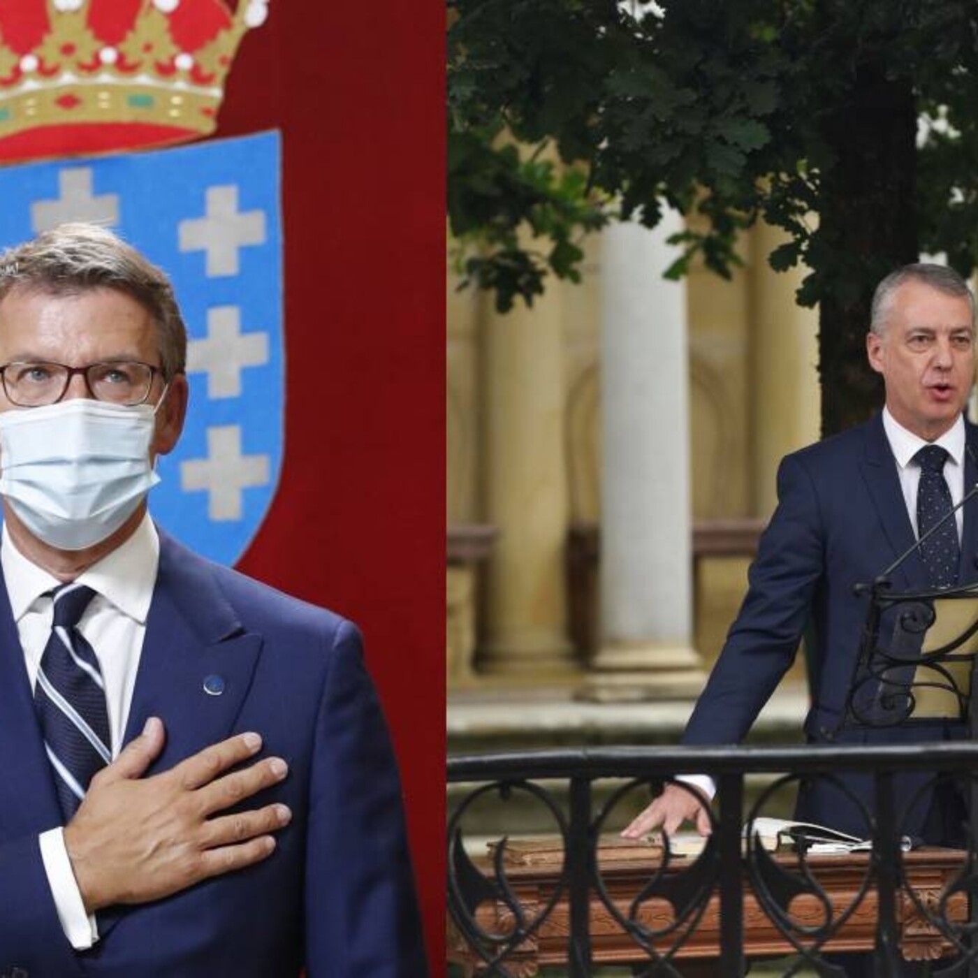 07/09/2020. Toma de posesión de presidentes autonómicos: Galicia y País Vasco