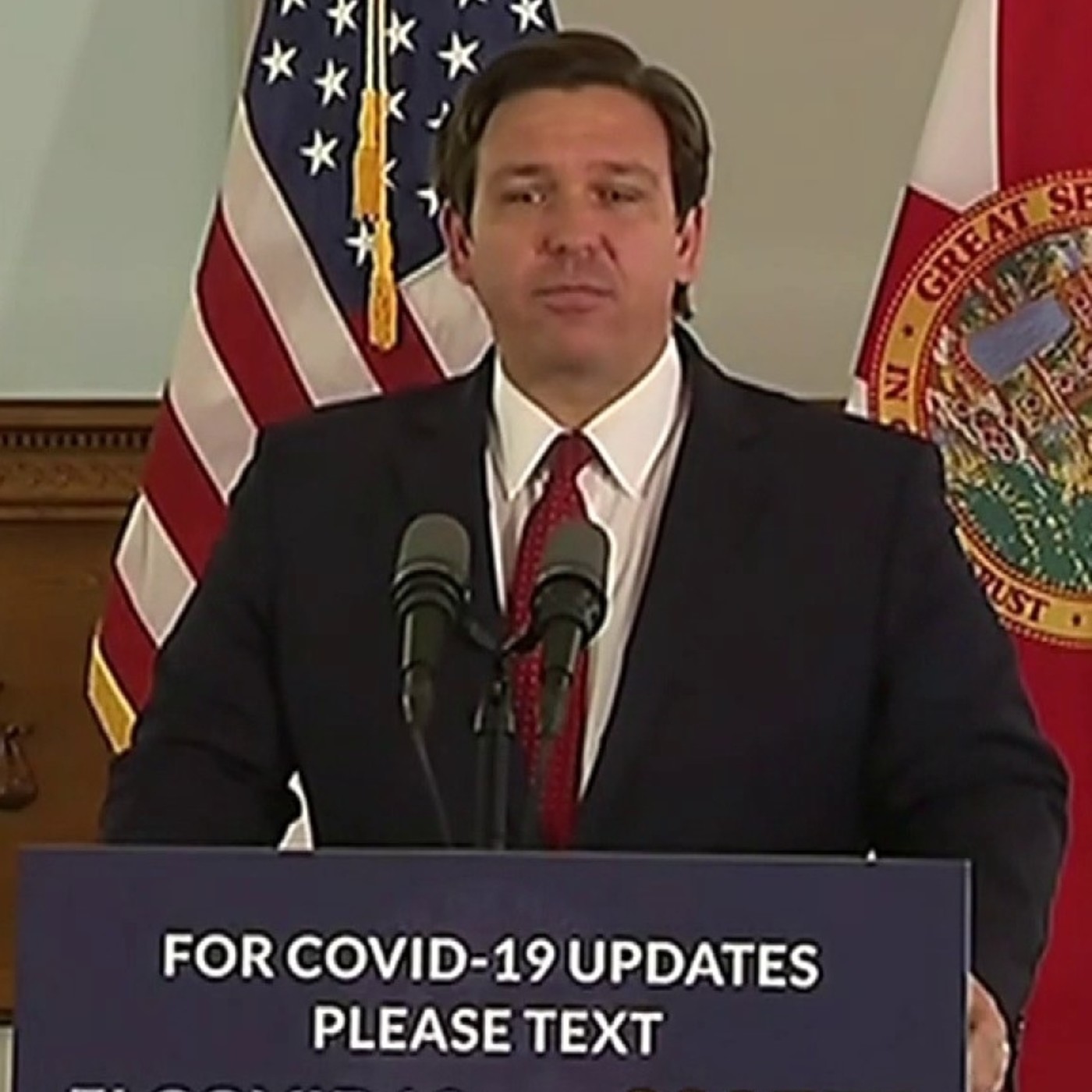 Gobernador RON DESANTIS dice que se aplanó la curva del COVID19 episode artwork
