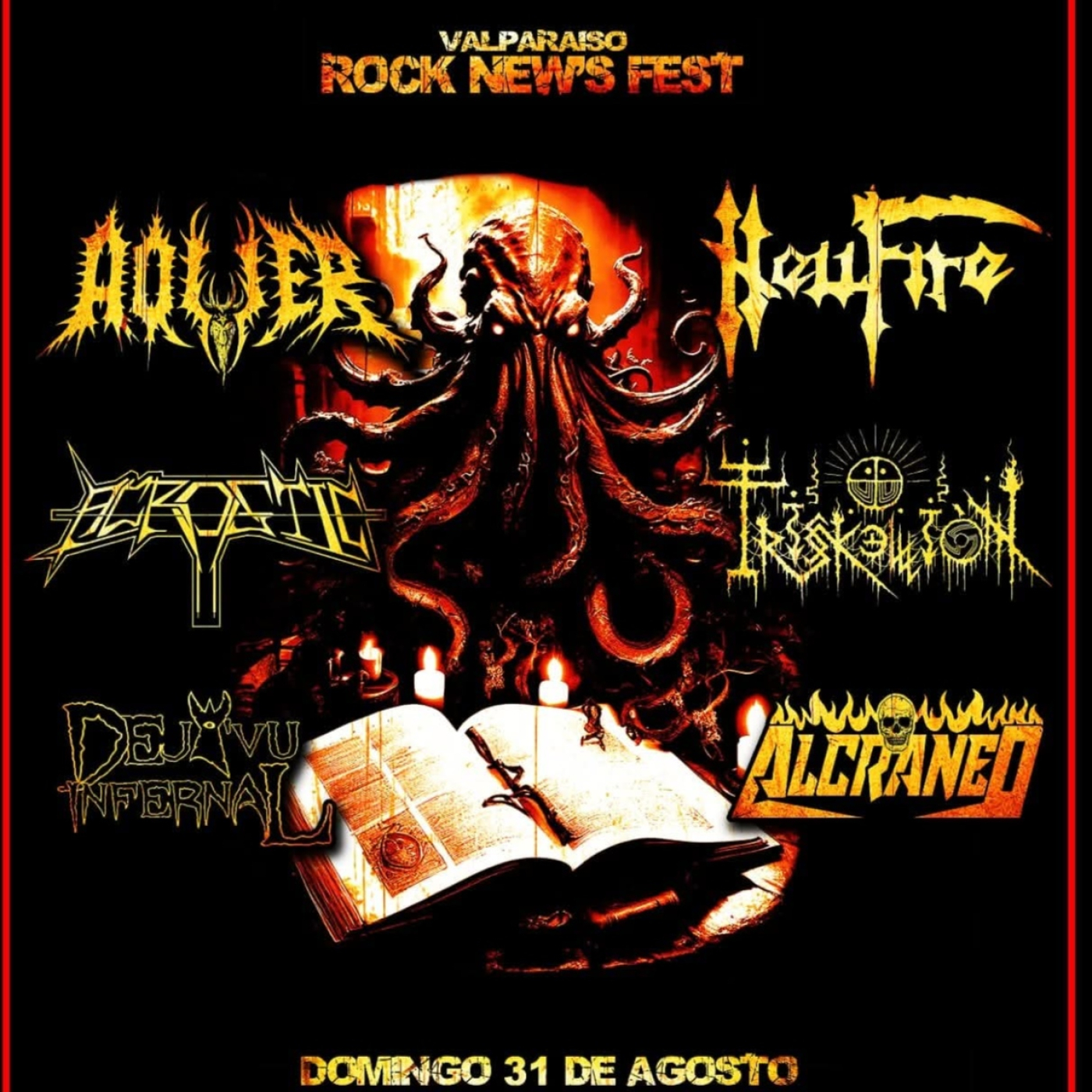 DOMINGO DE METAL FAMILIAR CON ROCK NEWS FEST