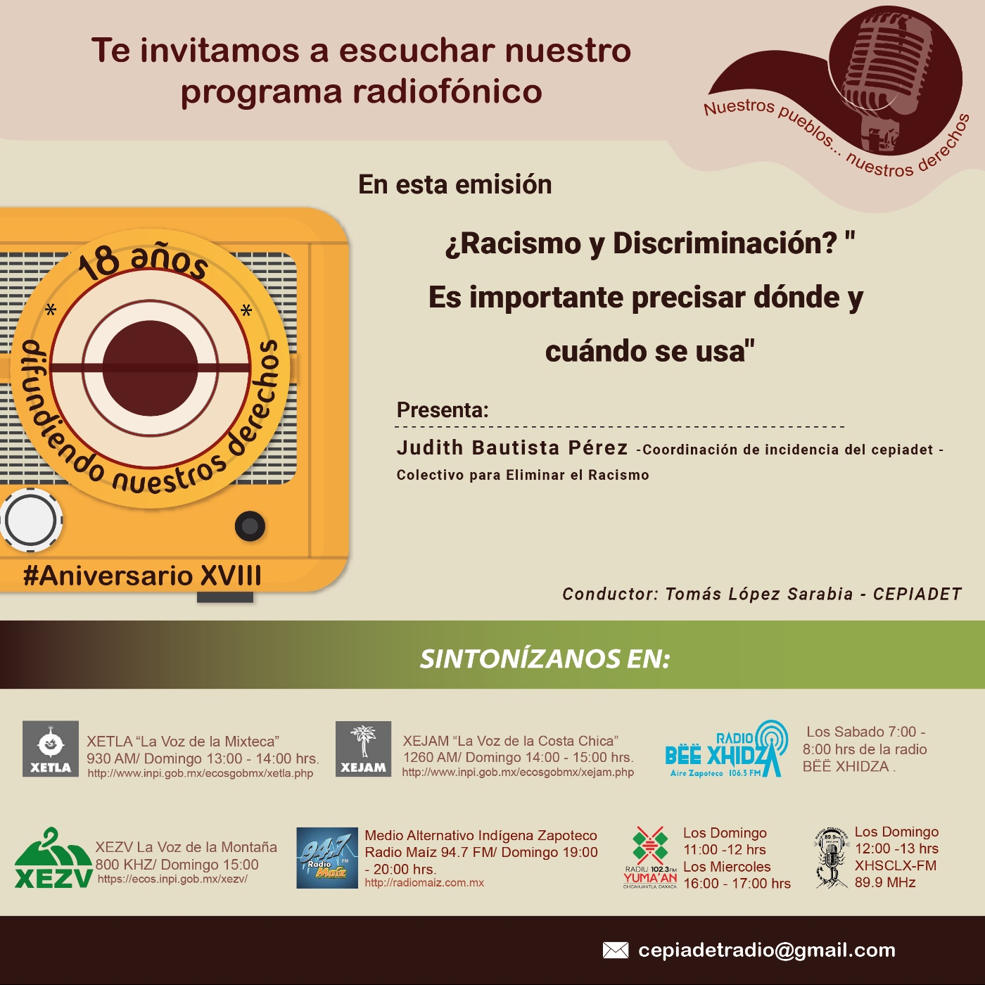 Nuestros Pueblos...Nuestros Derechos