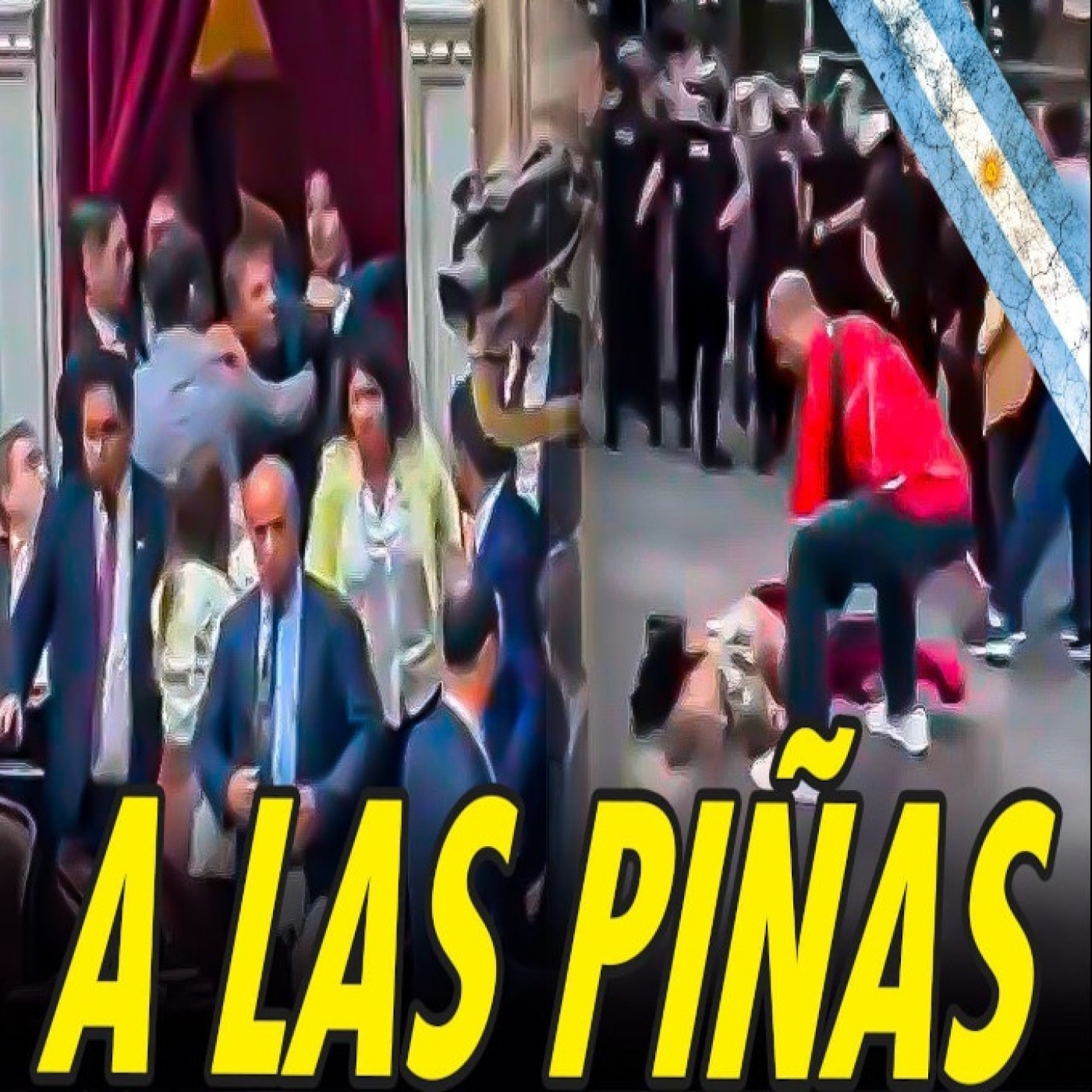 Brutal represión y abuso de poder dentro y fuera del congreso de argentina