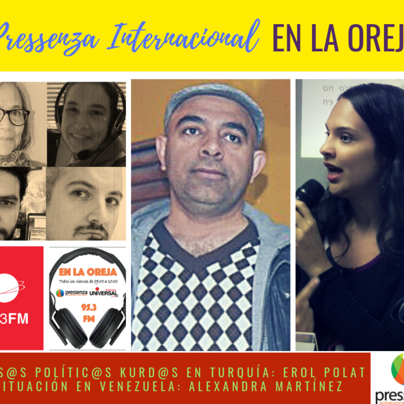 Pressenza Internacional en la oreja