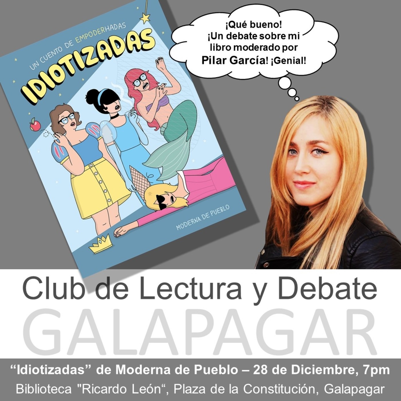 Idiotizadas, un cuento de empoderhadas - única sesión - 28 de diciembre de 2018
