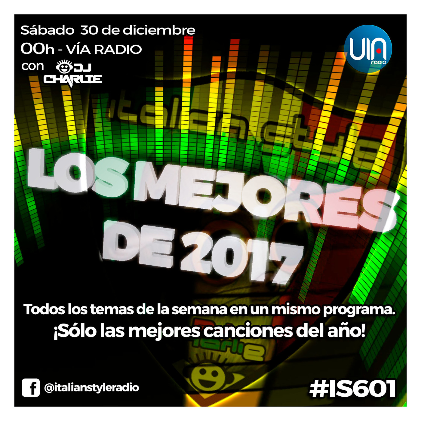 Italian style radio show 601 30/12/2017 PARTE 1 episode artwork